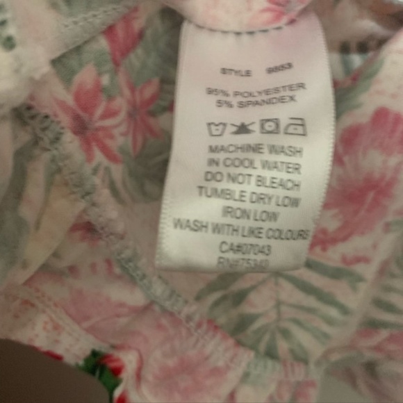 4/$20 Lucy & Laurel Anthro tropical print tank - Picture 7 of 8